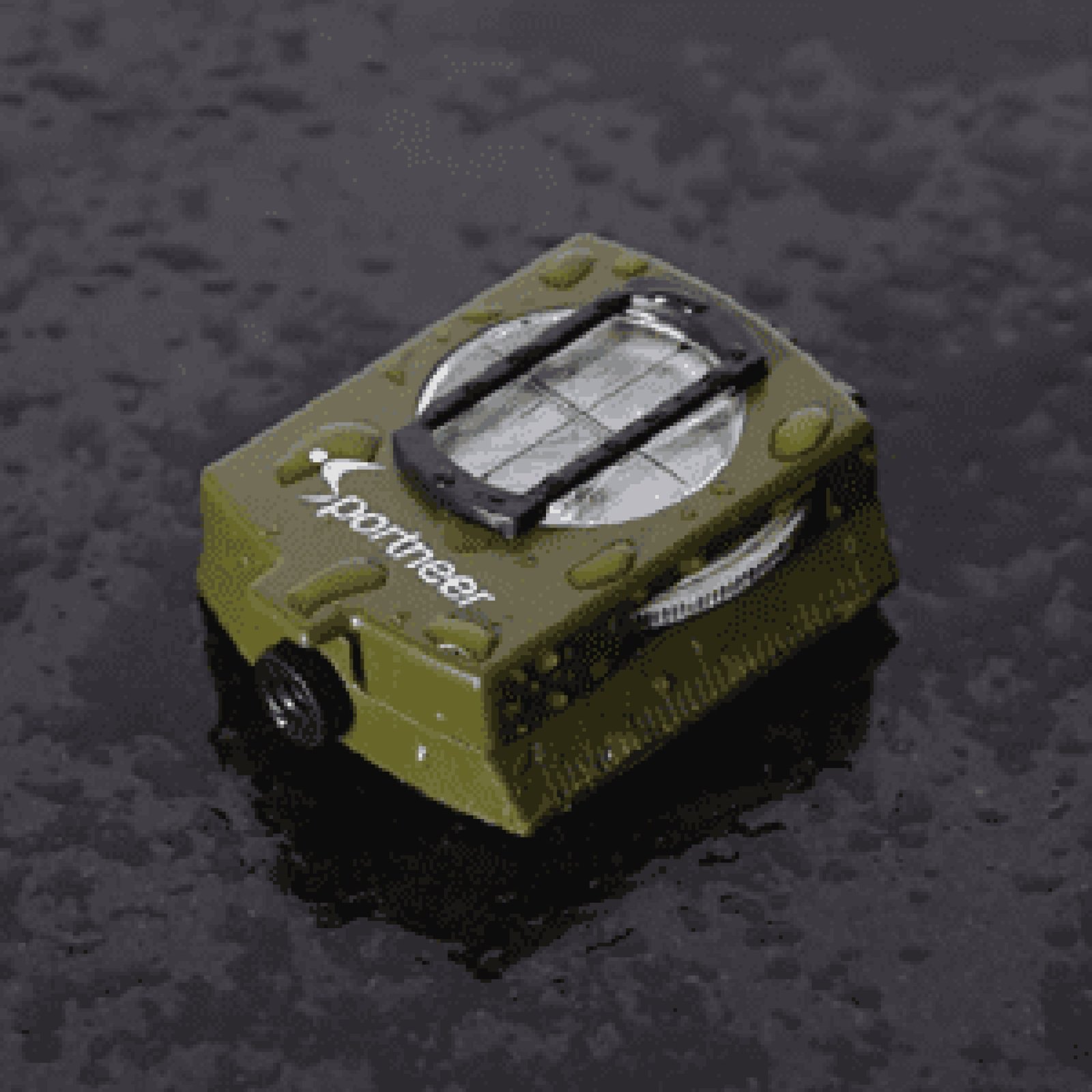 Outdoor High-Precision Professional Luminous Portable Compass, Lensatic Prismatic