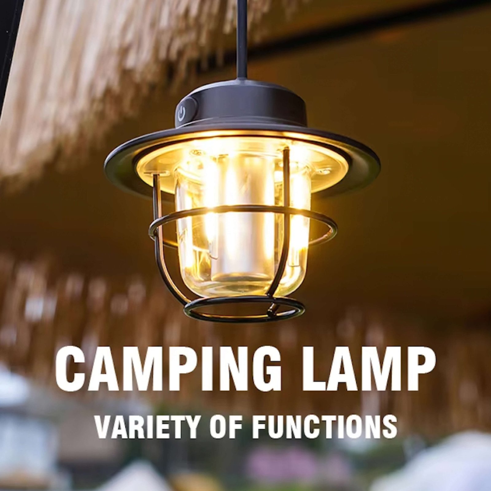 LED Camping Lamp Retro LY 12 Camping Light Portable Waterproof Rechargeable