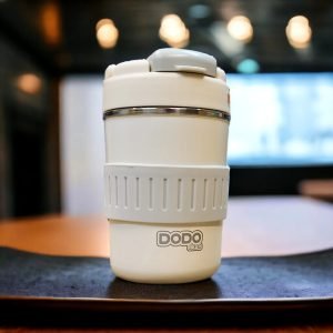 DODO 420ml Stainless Steel Vacuum Insulated Mug – Hot & Cold Coffee & Tea Thermos Cup