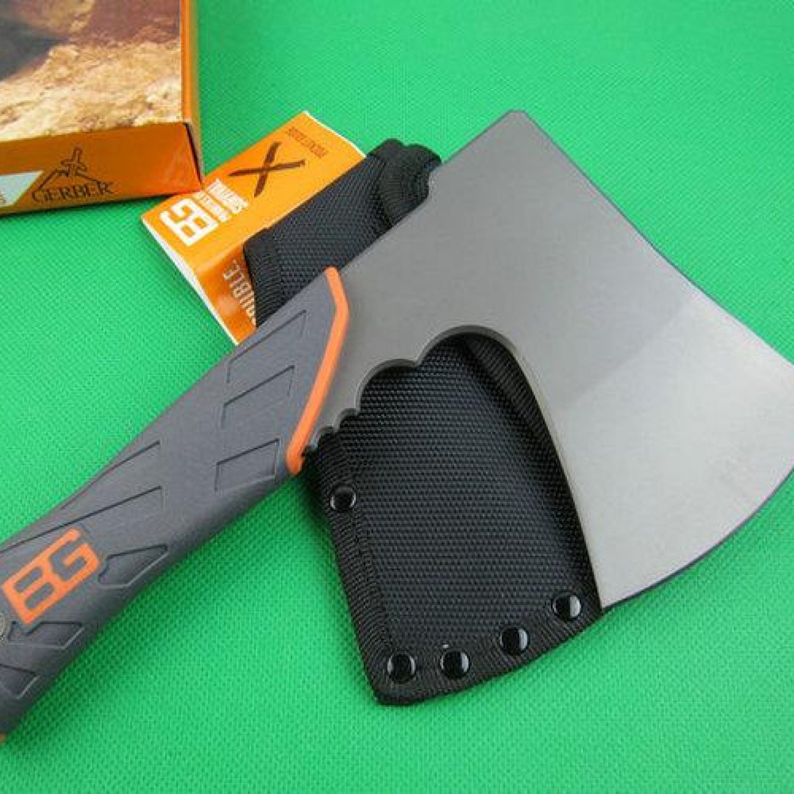 Gerber BEAR GRYLLS SURVIVAL HATCHET and Axe