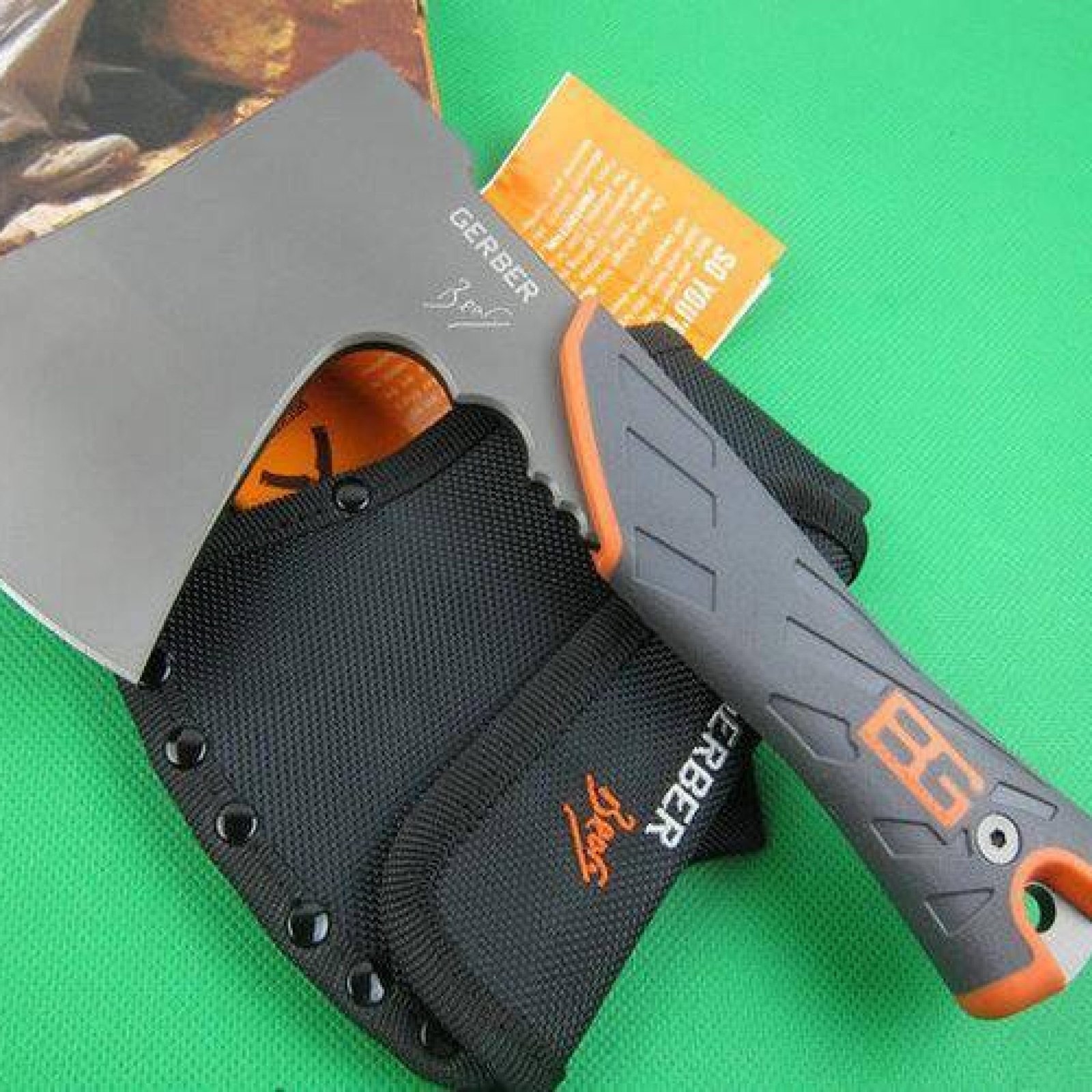 Gerber BEAR GRYLLS SURVIVAL HATCHET and Axe